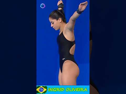 Stunning Reverse Dive | Ingrid Oliveira | Women's Diving #divng #shorts
