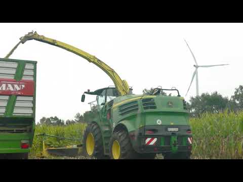 #Maishäckseln 2021 / John Deere 8600i  #Lohnunternehmen Jürgens John Deere Power Sond Best of ( 4K )