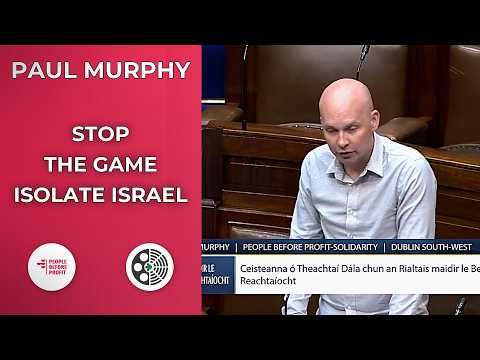 Paul Murphy: Calls to Stop Ireland Playing Israel at FAI EGM