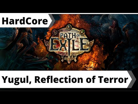 Path of Exile - Yugul, Reflection of Terror - Mid Boss Act 8 - With the best build for Necro Zumbie