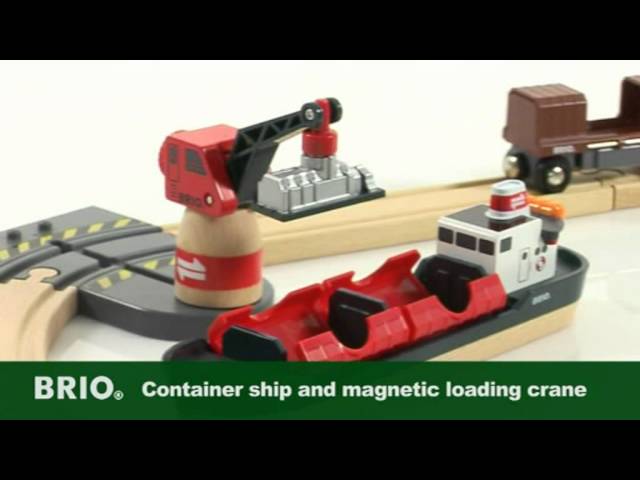 Video Teaser für BRIO World - 33061 Cargo Harbour Set