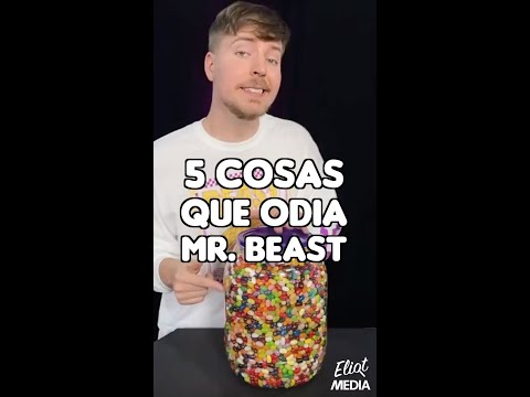 5 THINGS MR. BEAST HATES #Shorts