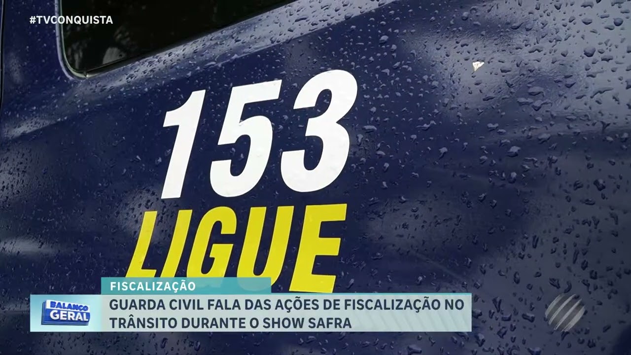 Guarda Civil intensifica fiscalização de trânsito no Show Safra 2026