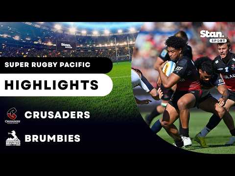 Crusaders v Brumbies Highlights | Round 2 | Super Rugby Pacific 2026