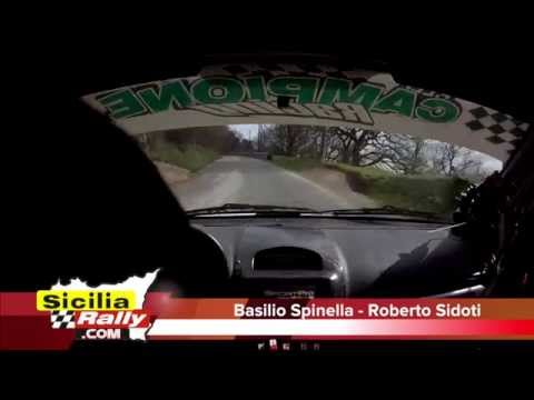 B.Spinella - R.Sidoti al 2° Rally Torri Saracene (CRASH)