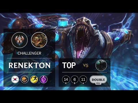 Renekton Top vs Mordekaiser - KR Challenger Patch 9.24