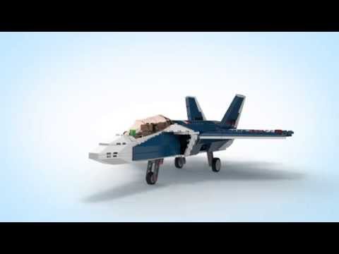 Vidéo LEGO Creator 31039 : L'avion bleu