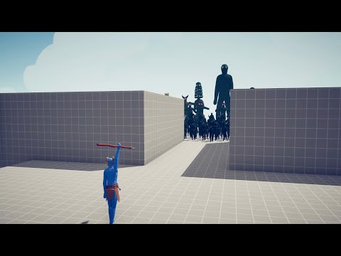 ZOMBIE ARMY vs EVERY GOD - Totally Accurate Battle Simulator TABS