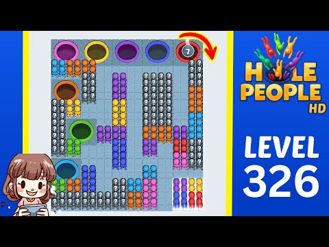 Hole People Level 326 Solution Walkthrough