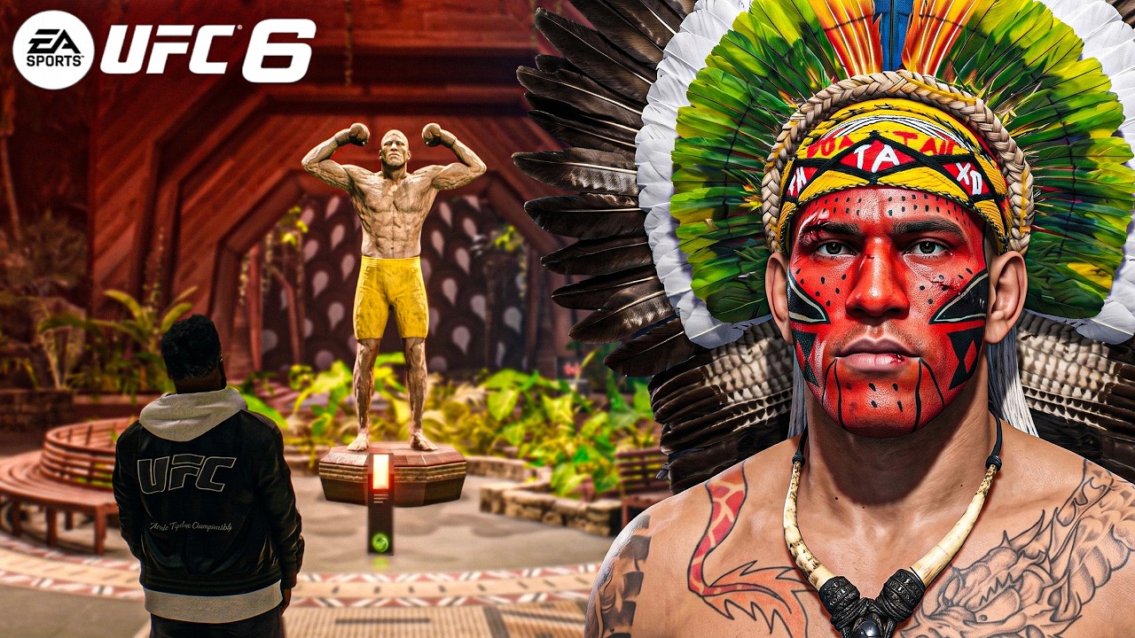 Exploring The Hall Of Legends In UFC 6 - Alex Pereira