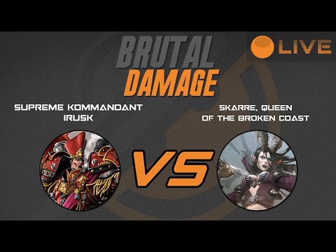 Brutal Damage Weekly Warmahordes - Irusk2 vs Skarre2