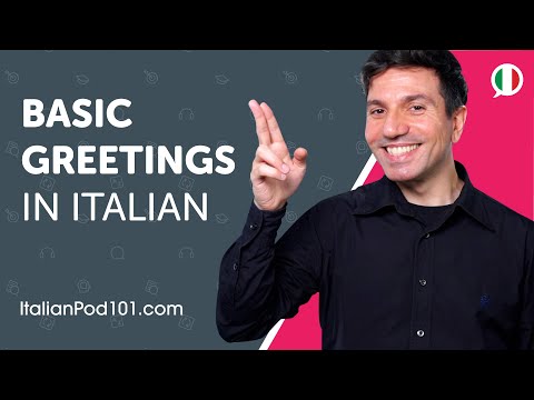 Learn Basic Italian Greetings | Can Do #7