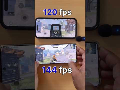 120fps vs 144fps bgmi test #bgmi #pubgmobile