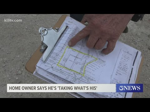Property line dispute leaves two Rockport-Fulton residents at odds