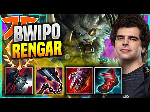 BWIPO TRIES SOME RENGAR JUNGLE! - FNC Bwipo Plays Rengar JUNGLE vs Graves! | Patch 11.15