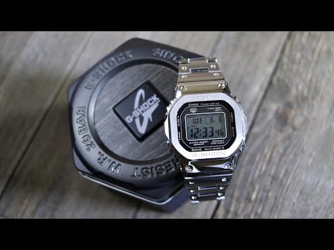 Casio G-Shock GMW-B5000 All Metal Square -Hands On Review