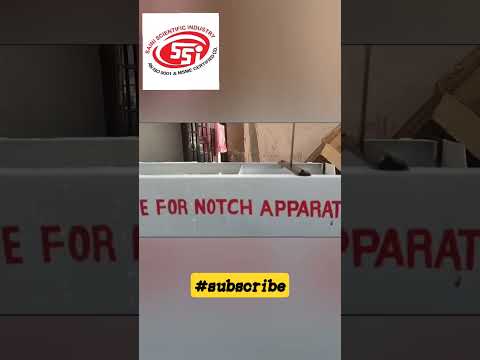 Discharge Through Notch apparatus