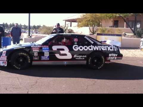 Cold starting Dale Earnhardt's NASCAR race car