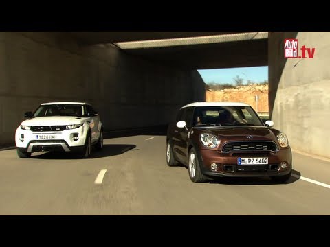 Mini Paceman Cooper S, Range Rover Evoque Coupé Si4 - Which one is best?