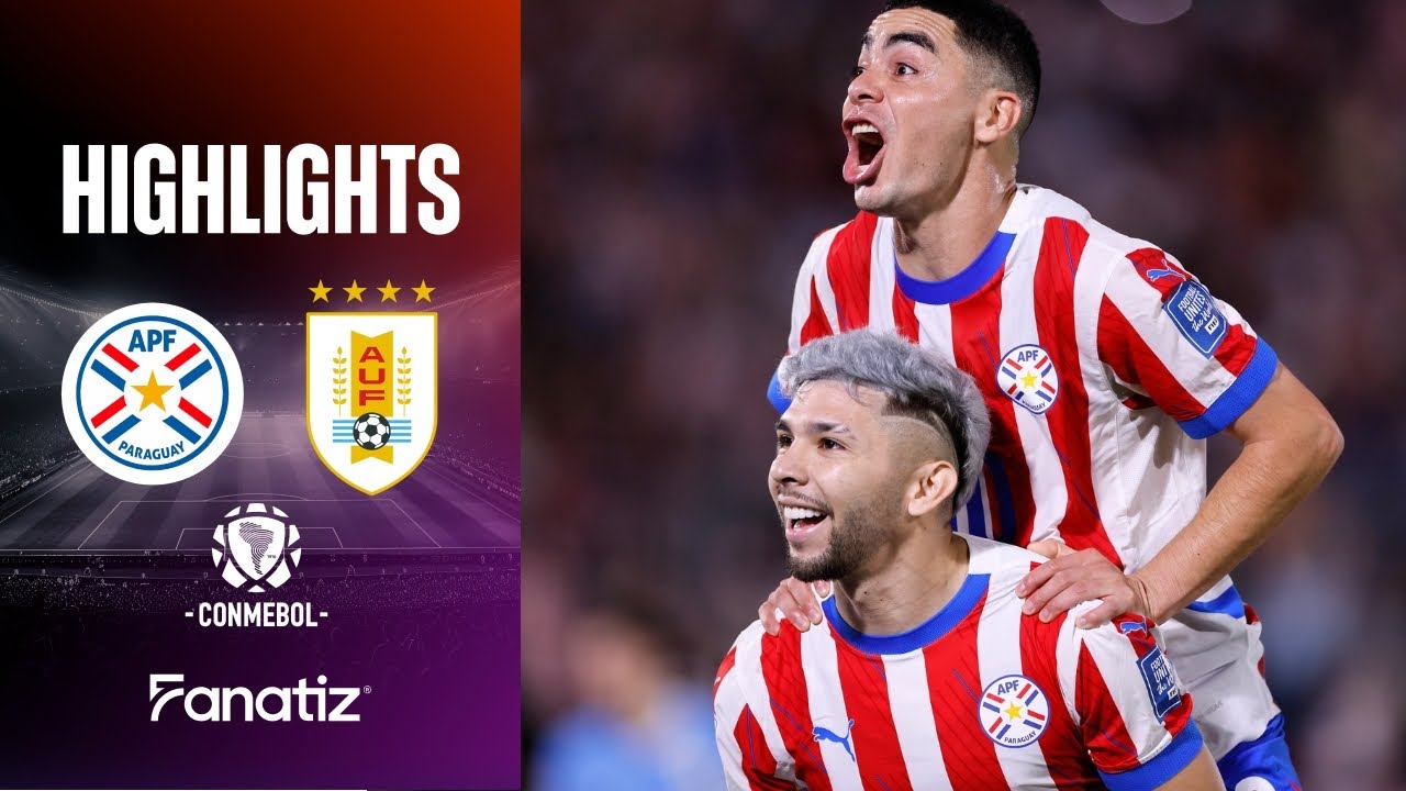 Paraguay vs Uruguay 2-0 | Extended Game Highlights | World Cup Qualifiers 2026