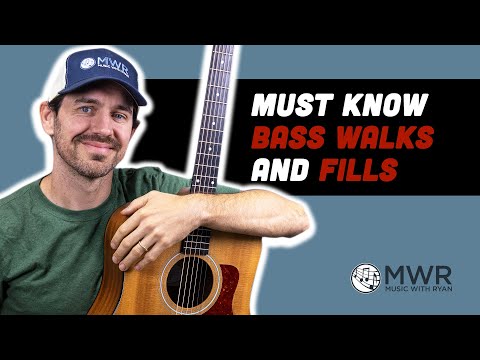 Improve Your Bluegrass Rhythm Using Bass Walks, Ornamentations, and Strum Patterns! (Lesson 2 of 4)