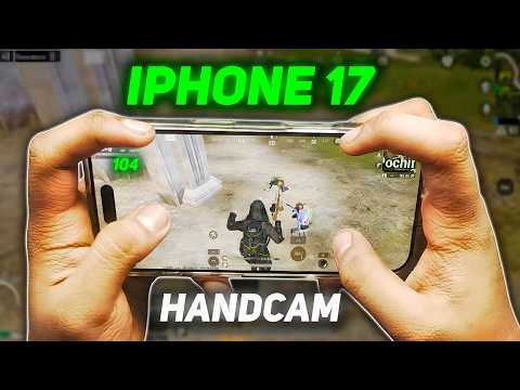 iPhone 17 😍 Bgmi Handcam Gameplay | iPhone 17 Bgmi Test | iPhone 17 | iPhone 17 Handcam