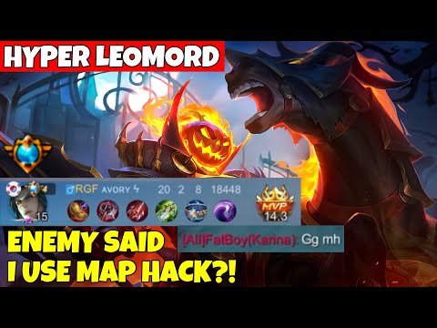 Enemy Said I Use Map Hack?! Hyper Leomord Gameplay - Avory | MLBB