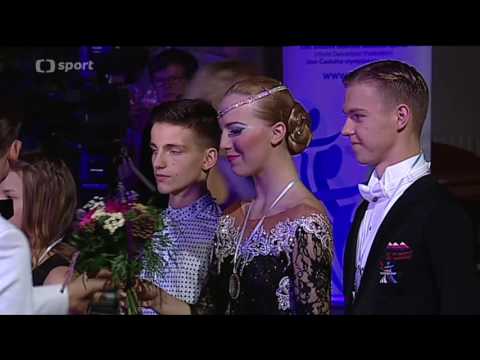 Matěj Svoboda a Anna Starečková vítězové taneční ligy v kategorii Junior 2 standard pro rok 2015