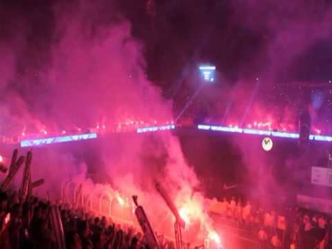 "ALIANZA LIMA 2014 - LA MEJOR SALIDA DEL FVTBOL PERVANO - COMANDO SVR - LA HINCHADA DEL PVEBLO" Barra: Comando SVR &bull; Club: Alianza Lima
