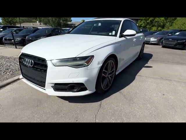 2016 AUDI S6 SEDAN V8, TURBO, 4.0 LITER PRESTIGE SEDAN 4D