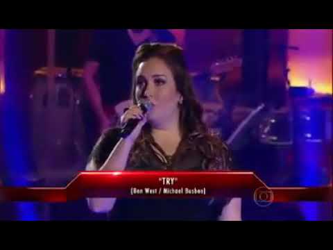 The Voice Brasil 2 - Cecília Militão e Vivian Lemos / Try