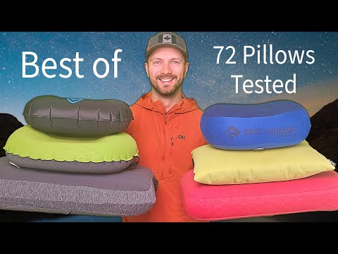 2024 BEST CAMP PILLOW AWARDS... 72 pillows tested