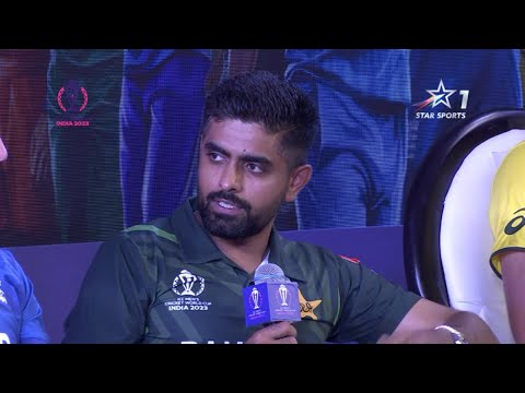 CWC 2023 | Babar Azam on Playing in India after 2016 & the Hospitality