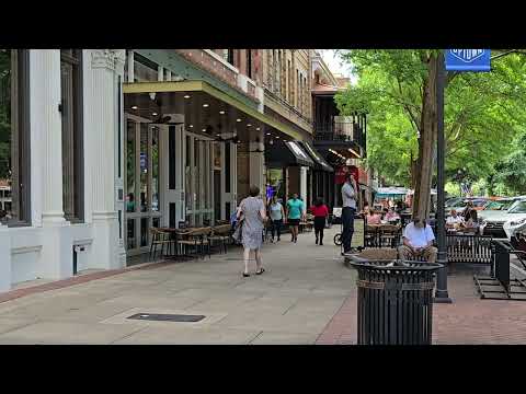 A Walk on Broadway (Downtown) Columbus Georgia - Summer 2025