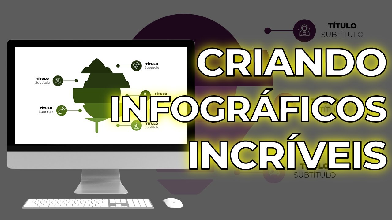 Criando INFOGRÁFICOS no PowerPoint | Passo a passo | Slide PPT