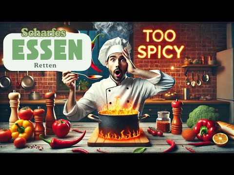 Zu scharf gekocht? 3 Rettungs-Tricks für jede Küche!