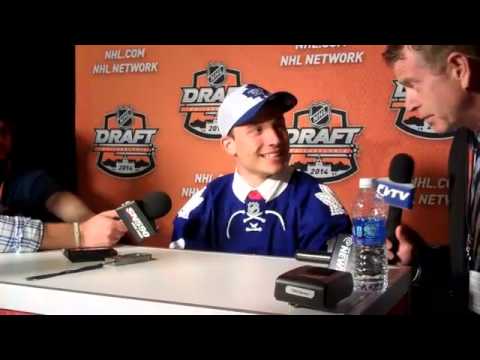 J J  Piccinich was selected in the fourth round of the 2014 NHL Draft by the Toronto Maple Leafs