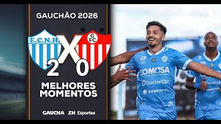 NOVO HAMBURGO 2x0 GUARANY | MELHORES MOMENTOS | GAUCHÃO | 31/01/2026