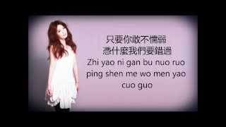 Hebe Tien 田馥甄 -【你就不要想起我】歌詞版 LYRICS (CHINESE + PINYIN)