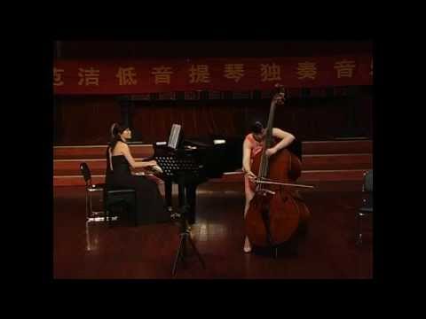 Double Bass: Reverie, by G. Bottesini, played by Fan Jie, 2011