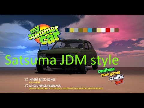 Nowa Satsuma JDM style w MSC :D