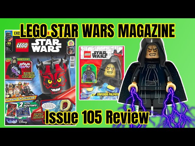 Vídeo relacionado con LEGO Star Wars: Emperor Palpatine Minifigura con pernos de fuerza (figura de 1.7 pulgadas de alto)