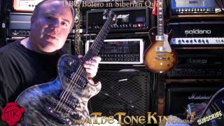 Video thumbnail for DBZ Bolero Guitar in Siberian Quilt - Demo & Review QM by The Tone King