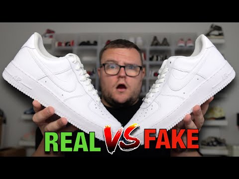 Nike Air Force 1 REAL vs FAKE ???? How to Spot FAKE Nike Air Force 1