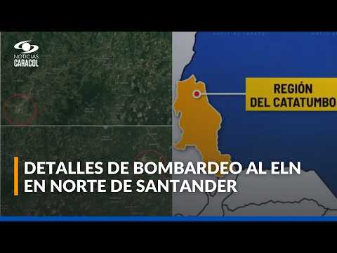 Confirman primer bombardeo del Gobierno de Gustavo Petro contra el Eln en el Catatumbo