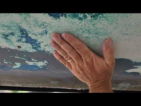 How to repair soft spots on bottom of hull of fiberglass boat.  A great DIY repair that will last!