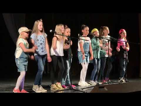 With Kids group. Final school concert 2017