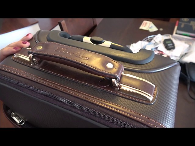 Vídeo relacionado con Bucklestone - Carpeta Portadocumentos A4 - Portafolio de Viaje para Hombre - Asas Retráctiles - Portacuaderno de Piel envejecido - Westminster - Negro - Funda protectora