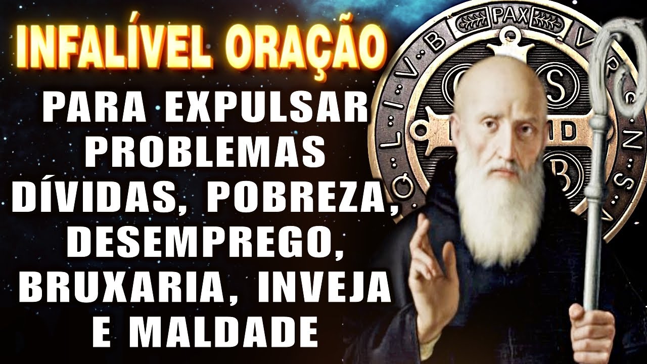 Oração a SÃO BENTO, para AFASTAR Pragas, Bruxaria, Inimigos, Fofocas e Inveja Imediatamente.