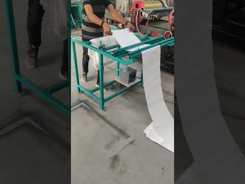 Manual PP, HDPE, Leno bags Cutting Machine #short #youtubeshorts #trending #shortvideo #shorts